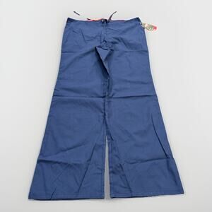Dickies Scrubs Unisex Blue Pull-on Elastic Waist Pants Size S SMALL NWT